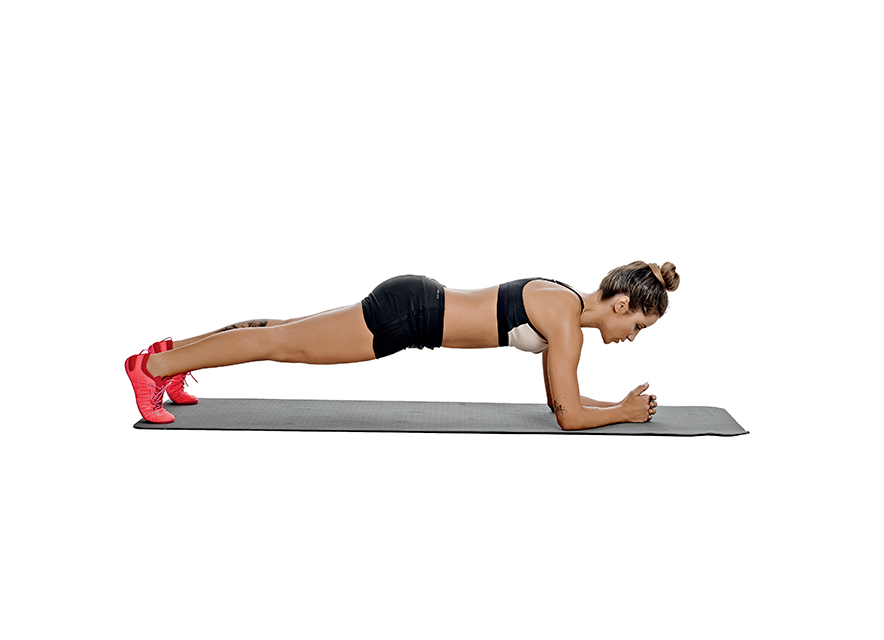 O treino de abdômen da musa do skate