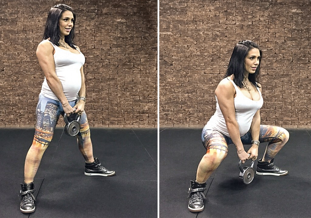 3 exercícios com kettlebell para trabalhar o corpo