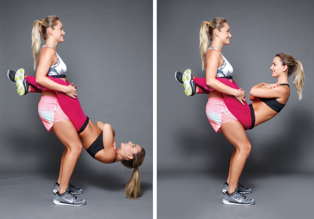Caio Mello Abdominal para fazer com a amiga
