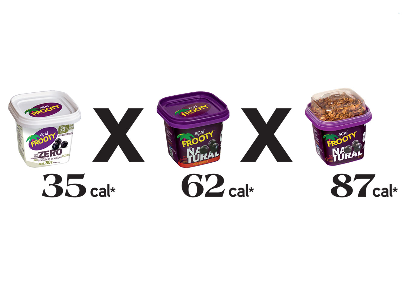 Batalha das calorias: a&ccedil;a&iacute; no pote