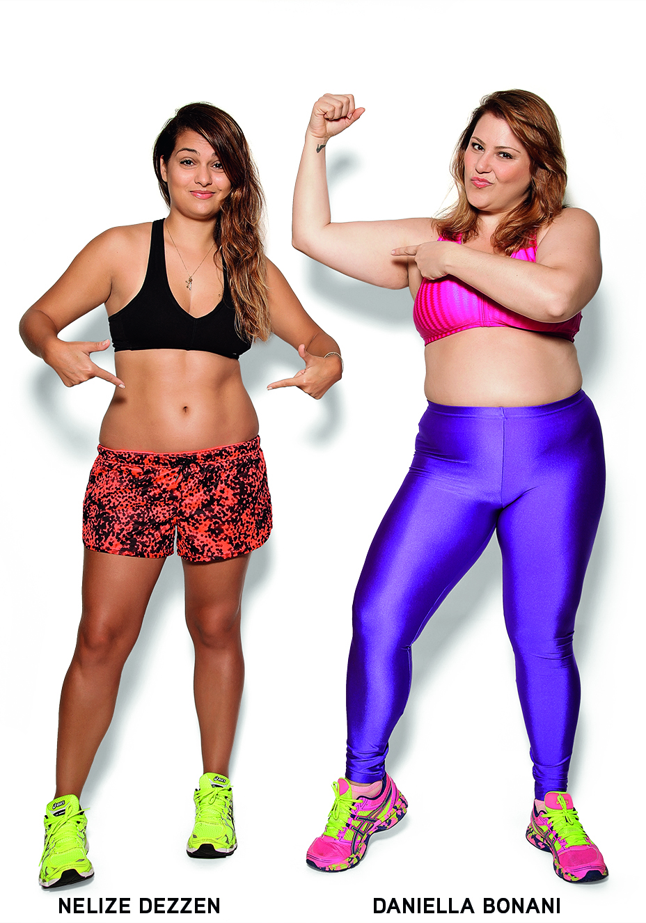 Desafio das amigas: elas querem mudar o corpo em tr&ecirc;s meses