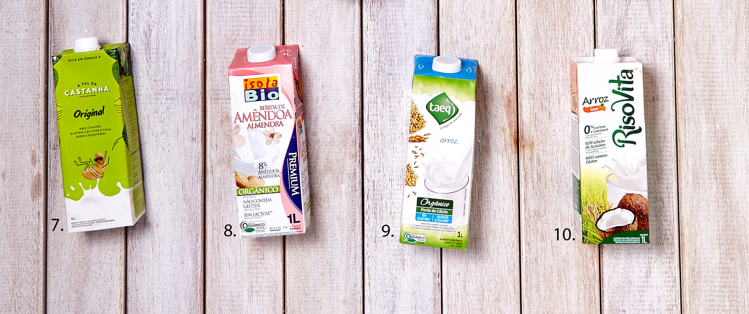 Leite de vaca, castanha e at&eacute; de arroz. 10 op&ccedil;&otilde;es para descobrir qual o melhor para voc&ecirc;