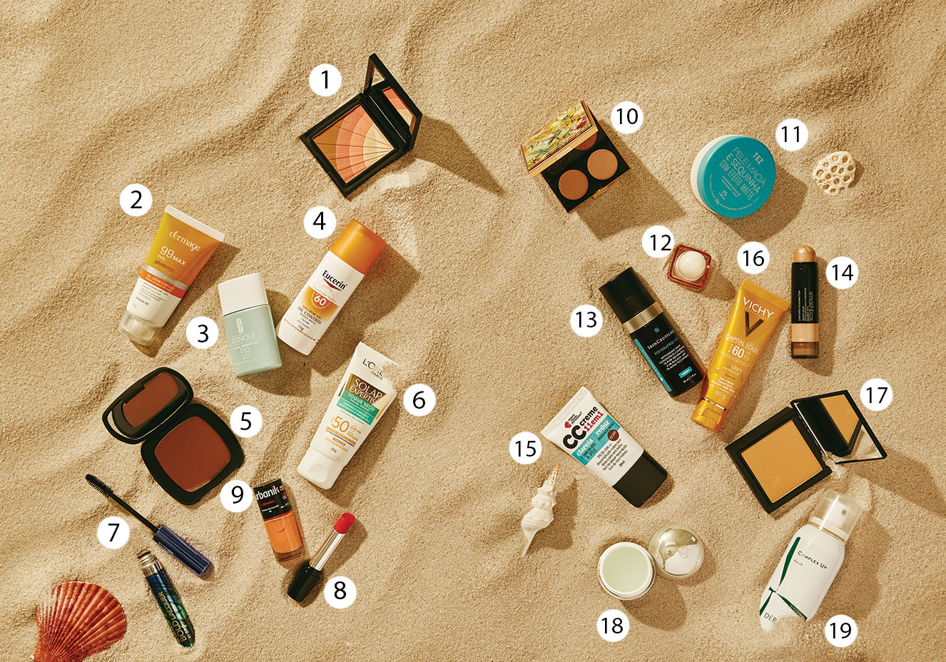 19 produtos para fazer um make incr&iacute;vel de ver&atilde;o