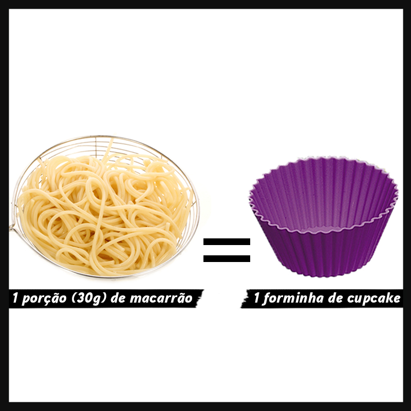 A quantidade certa de cada alimento para n&atilde;o escorregar na dieta