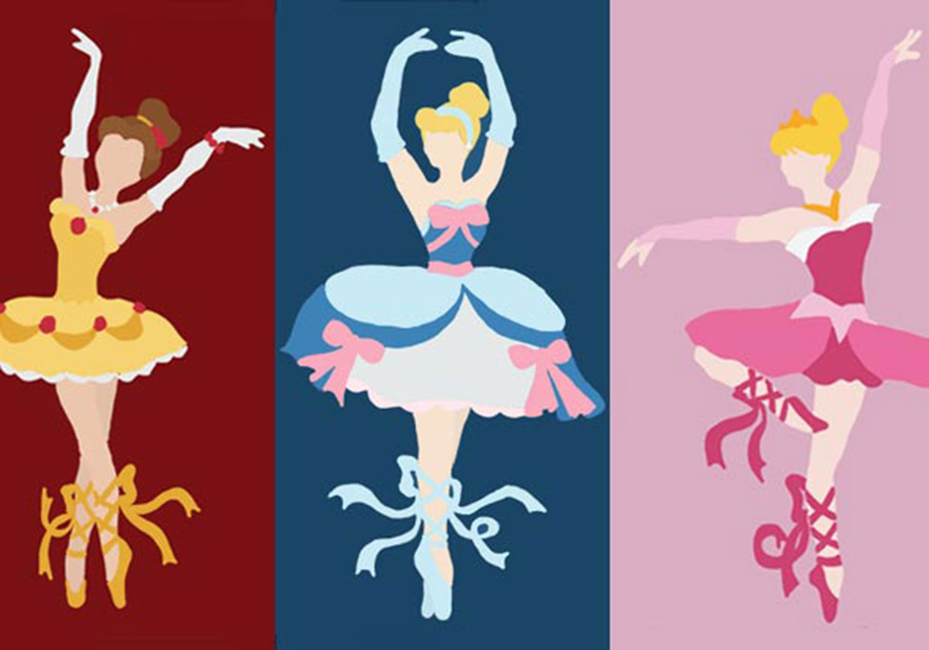E se as princesas da Disney fossem&hellip; bailarinas?