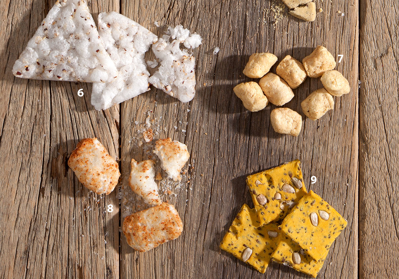 As calorias dos salgadinhos sem gl&uacute;ten