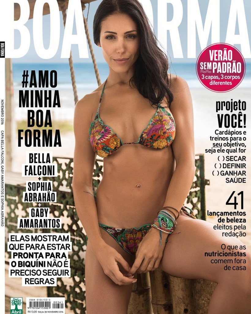 Boa Forma de novembro lança a campanha #AmoMinhaBoaForma