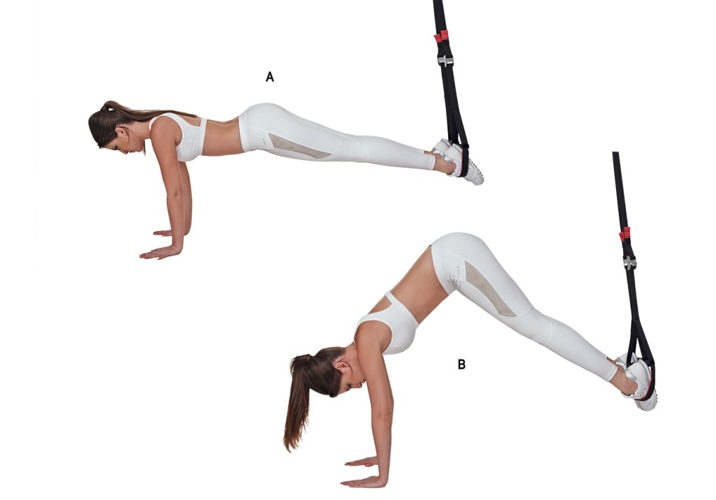 Treino portátil trabalha o corpo todo