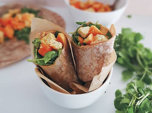 wrap-vegano 6 receitas veganas e funcionais para você incluir na dieta