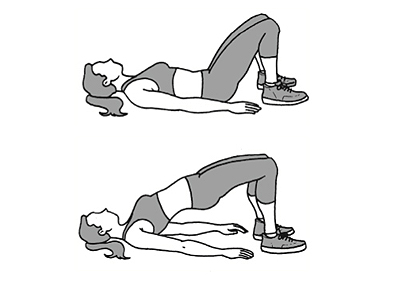 elevacao-quadril Os execícios que prepararam Emma Stone para o filme La La Land