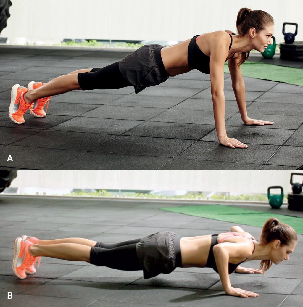 fitness-cross-push-up-flexao Treinos para fazer em casa durante a quarentena