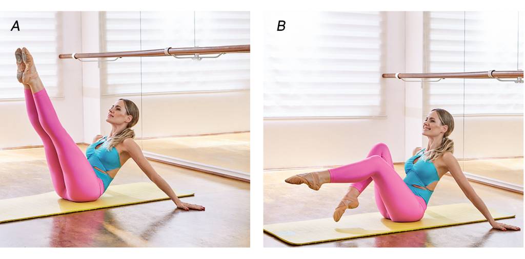 Ballet fitness: faça este abdominal em casa para chapar a barriga