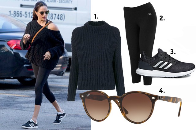 looks-meghan-markle-malhar Meghan Markle: 5 looks da atriz para praticar ioga e pilates