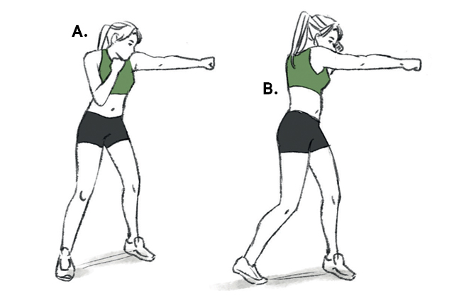 Treino de 20 minutos que une luta e funcional para desestressar em casa