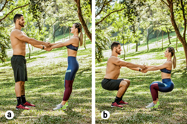 Treino de 25 minutos para fazer em dupla, acelerar o metabolismo e definir