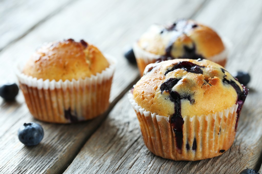 Muffin de mirtilo Muffin: 5 receitas práticas e saudáveis para comer durante a semana
