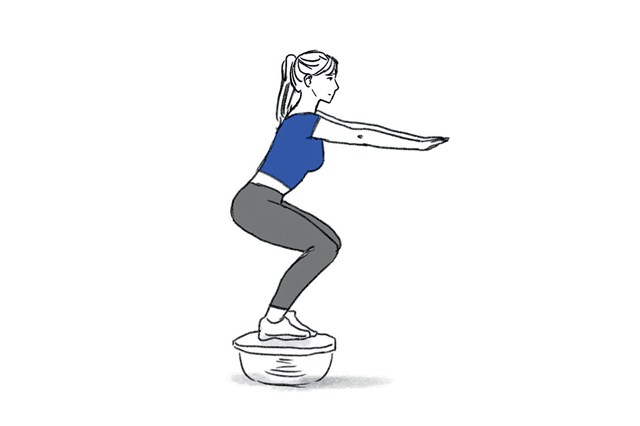 agachamento no bosu O que você precisa saber (e fazer) antes de praticar esportes na neve