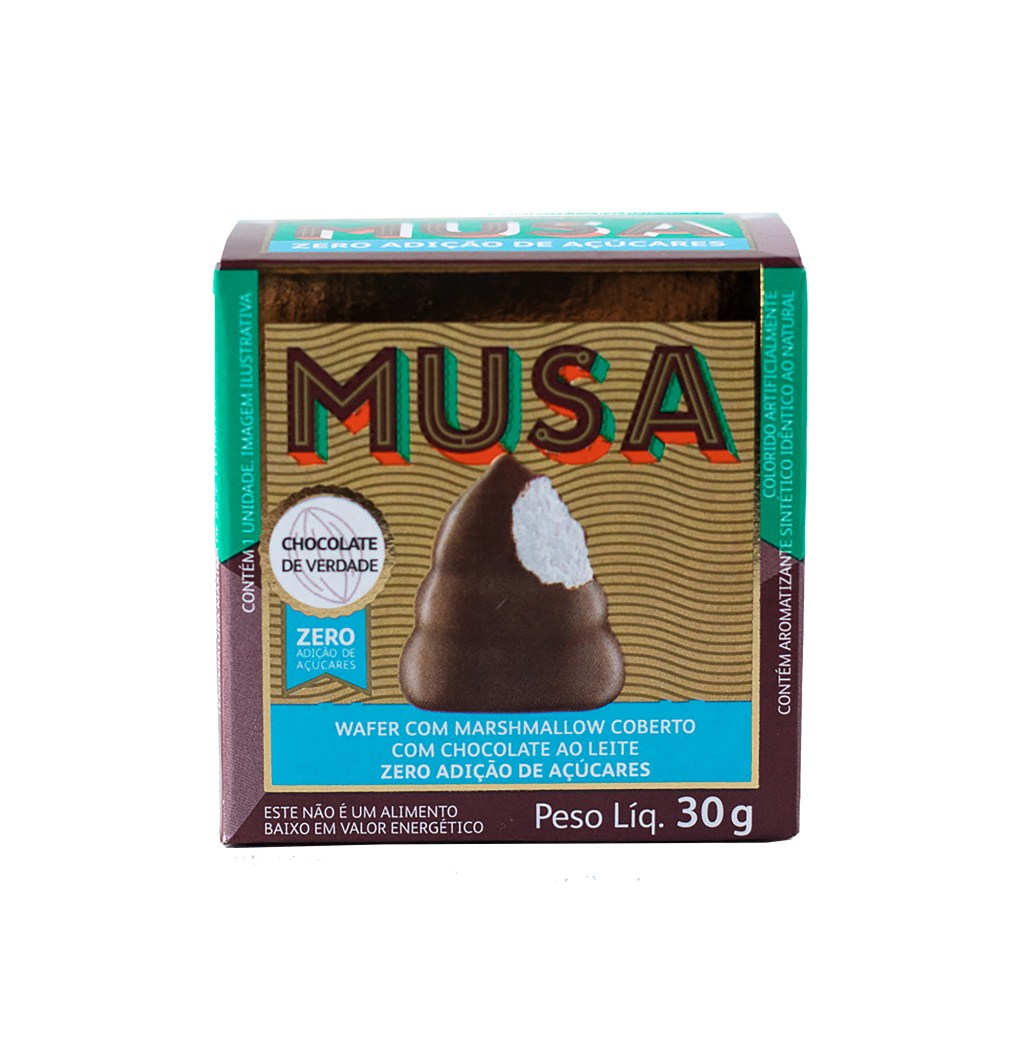 Musa ao leite zero acucar marshmallow baunilha-frente Naturaltech: 10 lançamentos de uma das maiores feiras de produtos naturais