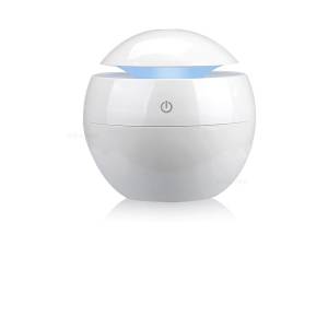 Shoptime_Difusor Aromas 130ml Cromo 7 Cores Led Usb Elétrico Branco – R$ 66,90 40 opções de produtos para banho: capriche no autocuidado em casa