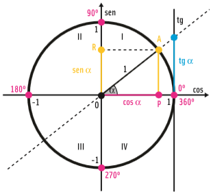 Trigonometria na circunferência