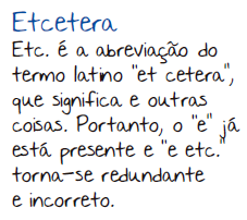 etcetera