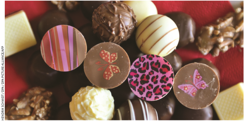 Como dizer 'chocolate' em ingles?