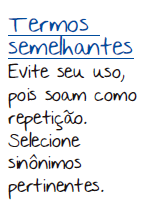 termos semelhantes