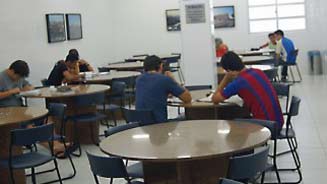 Sala de estudos em grupo do Instituto Dom Barreto, em Teresina (PI) cujos alunos de Ensino Médio tiveram maior média do Nordeste/ Foto: Dom Barreto / Reprodução