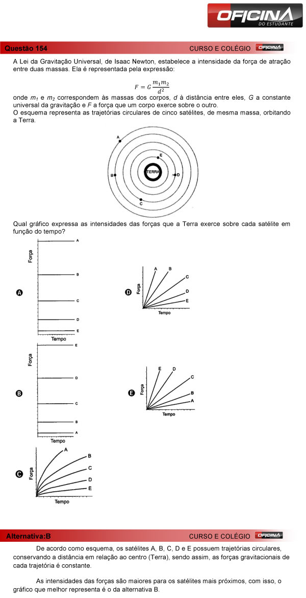 Enem 2013 &ndash; Corre&ccedil;&atilde;o da quest&atilde;o 154 &ndash; Matem&aacute;tica