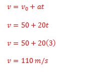 F&iacute;sica &ndash; Velocidade de uma part&iacute;cula