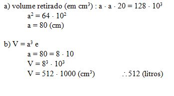 Matem&aacute;tica &ndash; C&aacute;lculo de &aacute;rea e volume