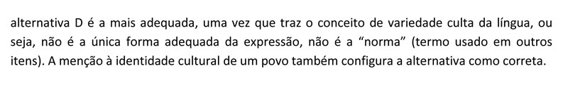 Veja coment&aacute;rio sobre a quest&atilde;o 125 da prova amarela do Enem 2012