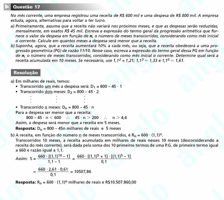 Unesp 2011/2 – segunda fase: Questão 35