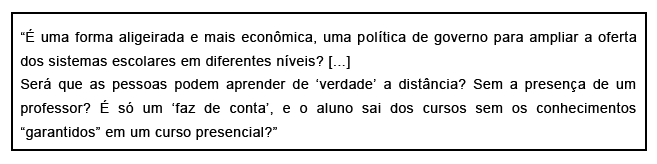 Nova proposta de redação: EaD e democratização do ensino superior