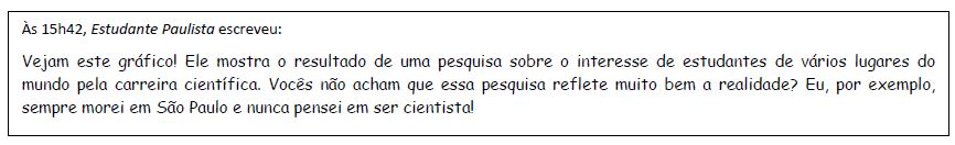 Nova proposta de redação: Quem quer ser um cientista?