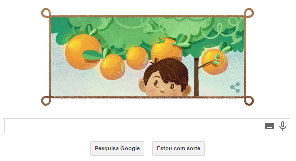 Google homenageia autor de “Meu Pé de Laranja Lima” com doodle especial
