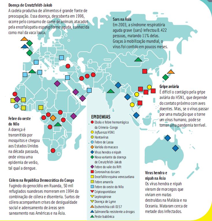 A gripe aviária já matou mais de 25 pessoas; conheça as pandemias que já assolaram o mundo e entenda como os vírus se espalham