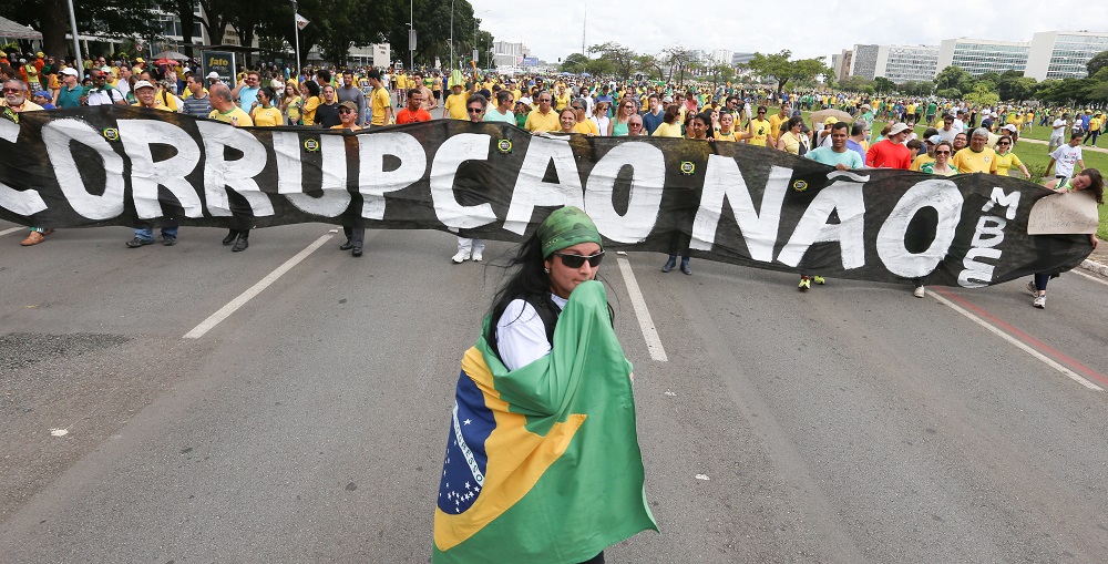 Protestos em Brasília contra a corrupção (Lula Marques/Fotos Públicas)