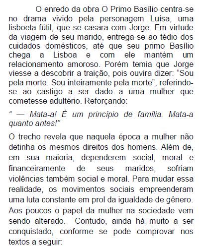 Nova proposta de redação: violência contra as mulheres