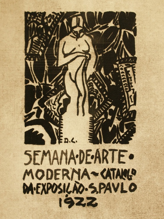 Catálogo da exposição Semana de Arte Moderna de 1922