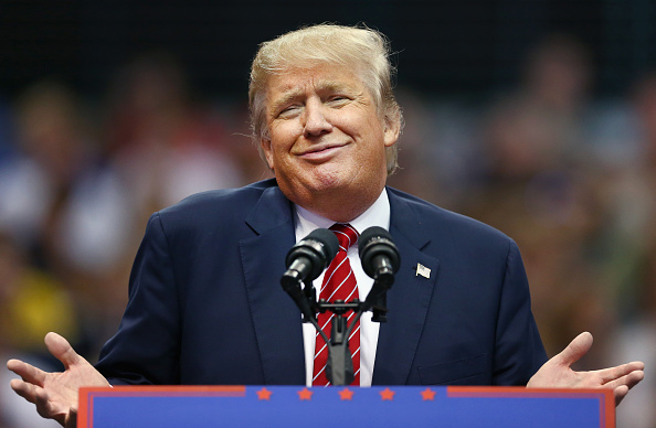 O presidente eleito dos EUA, Donald Trump, durante campanha eleitoral em Dallas, Texas  (foto: Tom Pennington/Getty Images)
