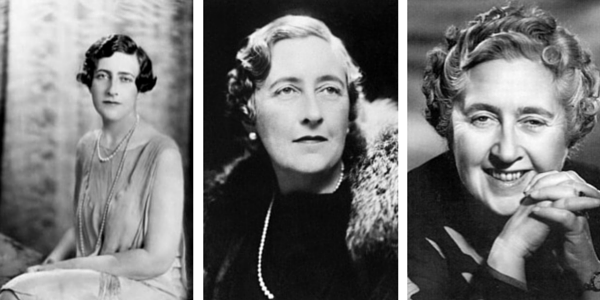 As diversas fases da vida da Rainha do Crime (fotos: Agatha Christie Wikia)