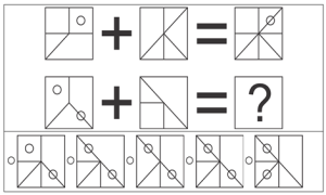 Raciocínio Lógico Dominó Sequência Figura Teste psicotécnico QI