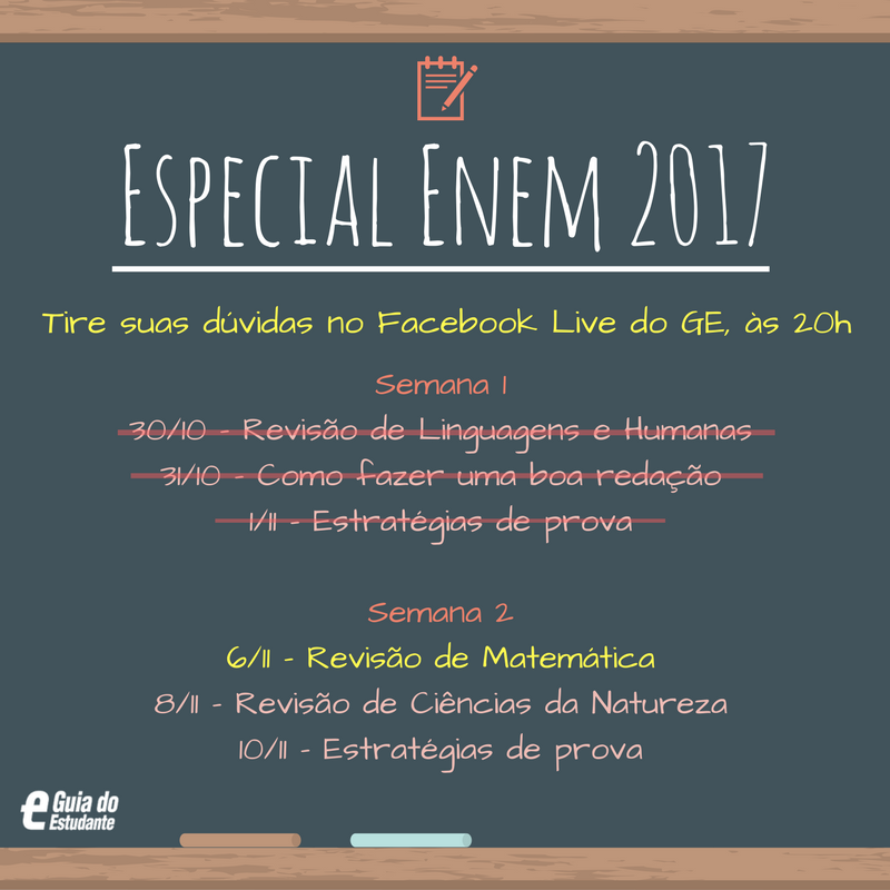 Assista: Dicas para a prova de Matemática do Enem