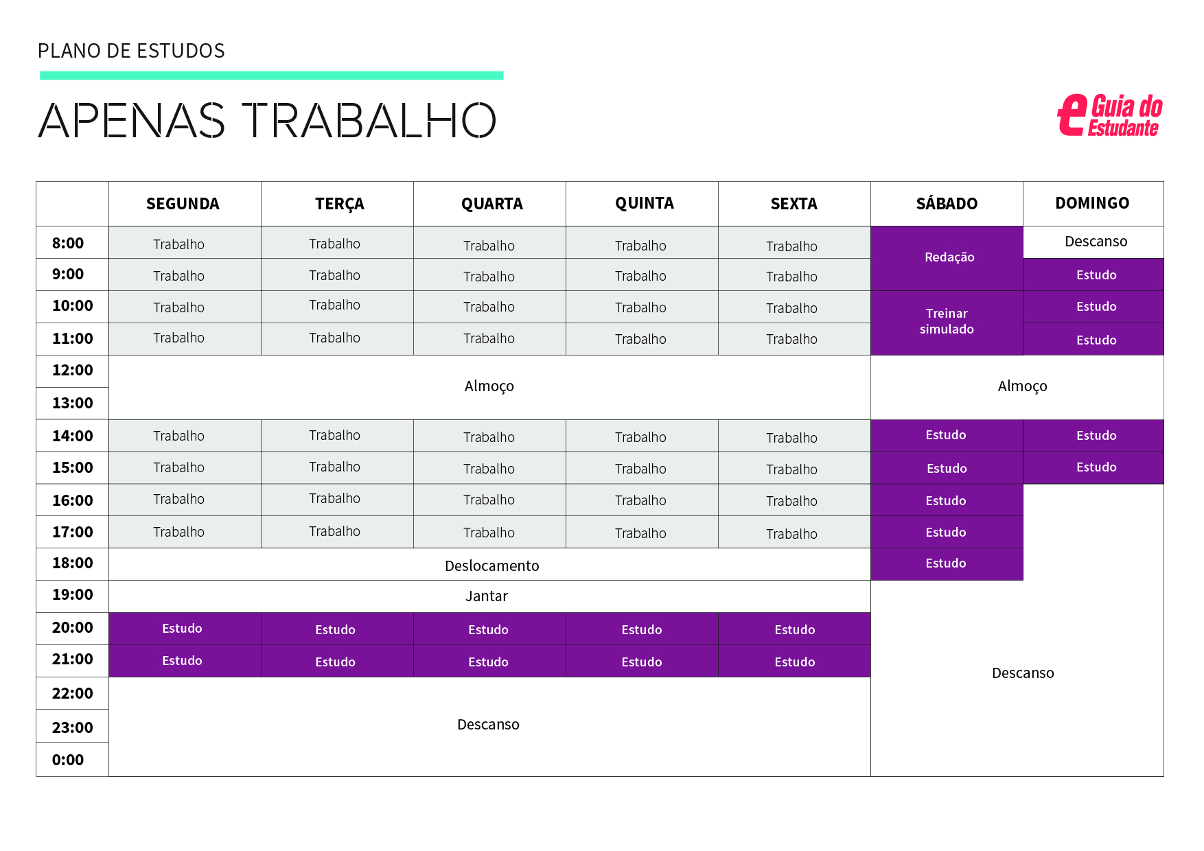 Como criar um plano de estudos? 