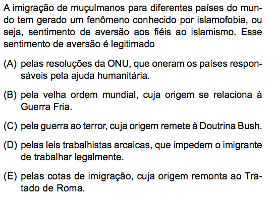 Como a Unesp cobrou atualidades no vestibular