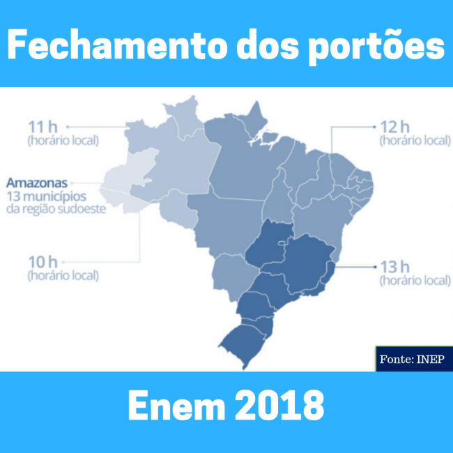 Primeira prova do Enem começa às 13h deste domingo (4)