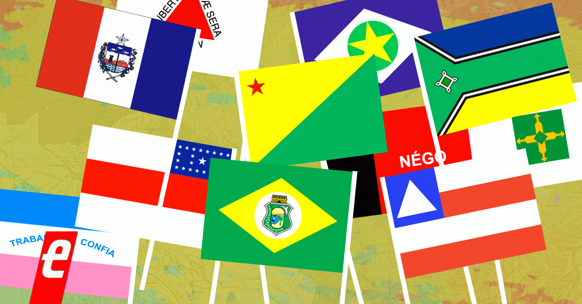 Você consegue identificar as bandeiras dos 27 estados do Brasil? [Quiz] –  Fatos Desconhecidos