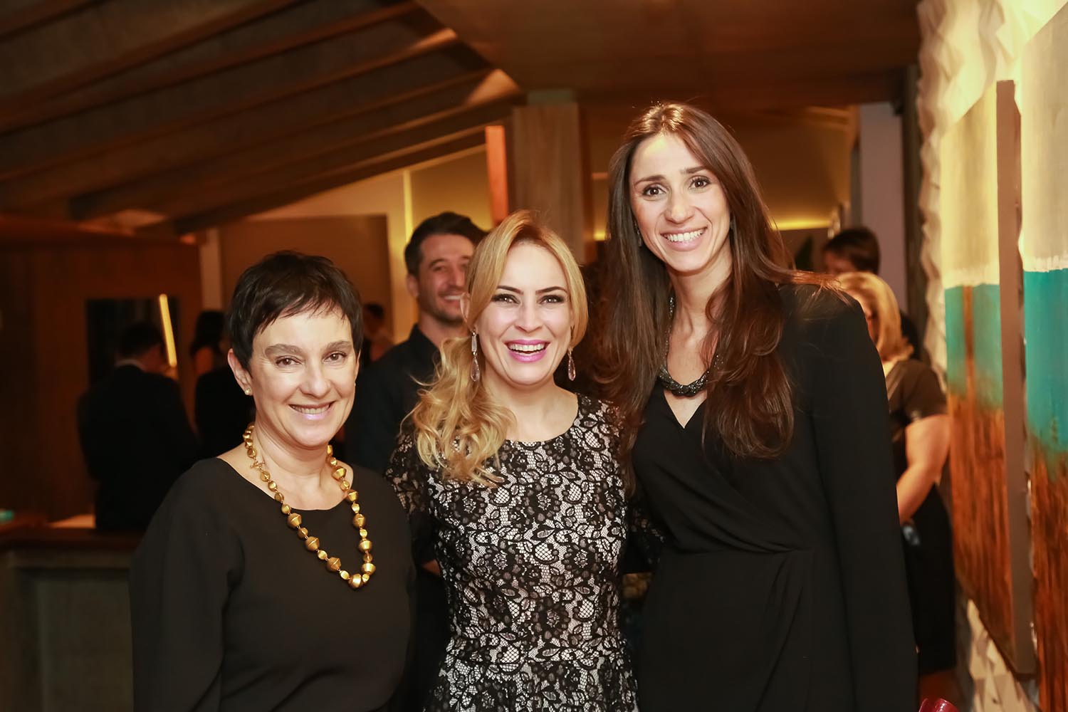 Livia Pedreira, Tatiana Ratier diretora executiva e Graziela de Caroli