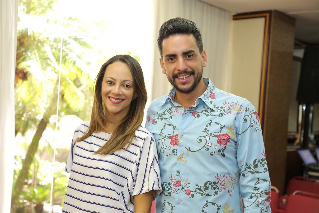Novatos na CASA COR Aline Torres e Tiago Oliveira Cardoso